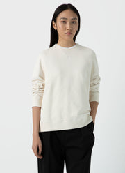 Women's Relaxed Loopback Sweatshirt in Undyed