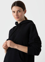 Women's Loopback Hoody in Black