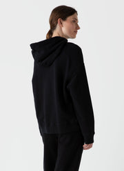 Women's Loopback Hoody in Black