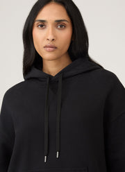Women's Loopback Hoody in Black