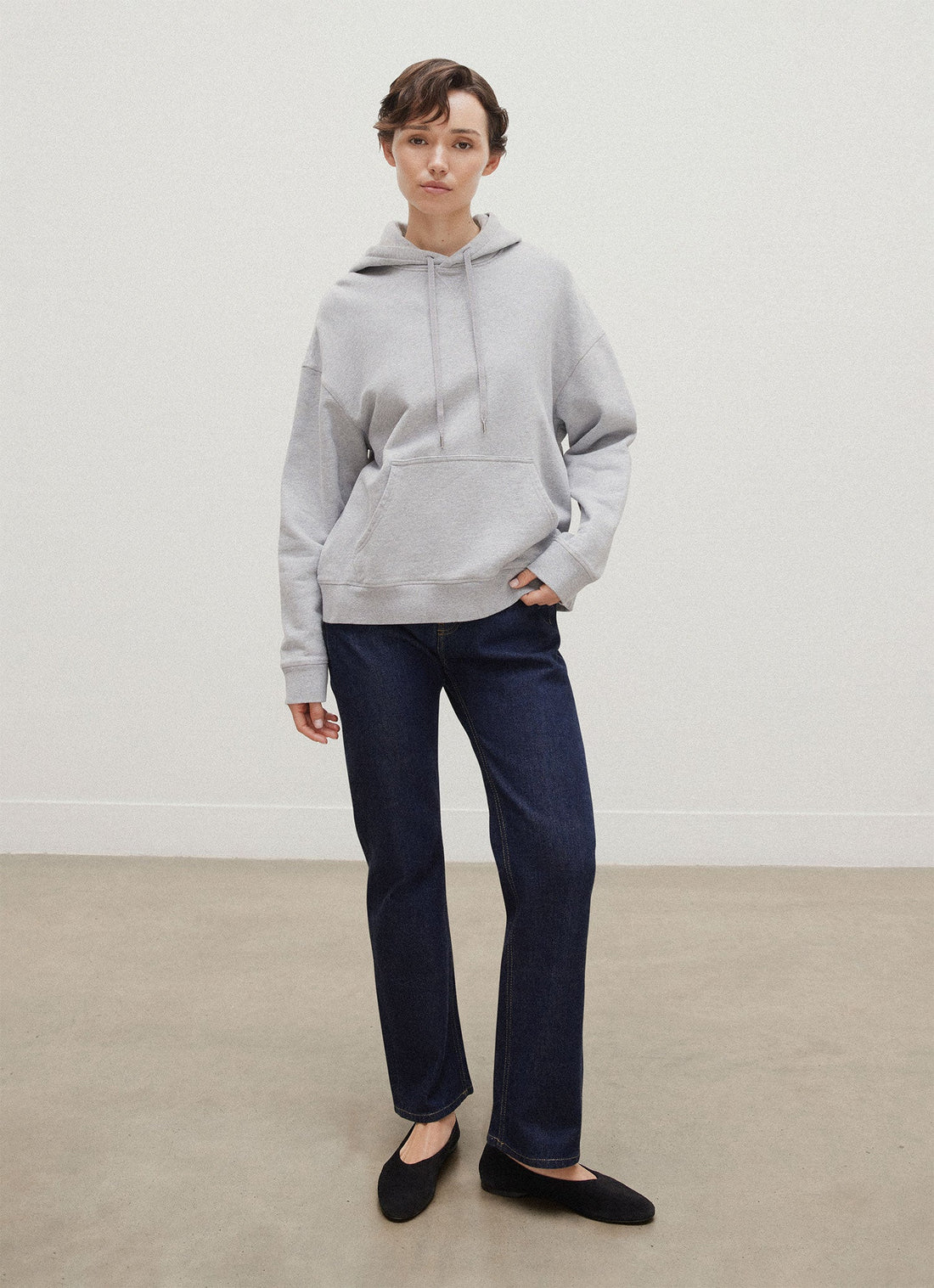 Loopback Kapuzenpullover