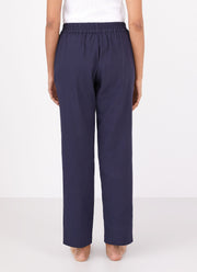 Women's Pyjama Trouser in Navy