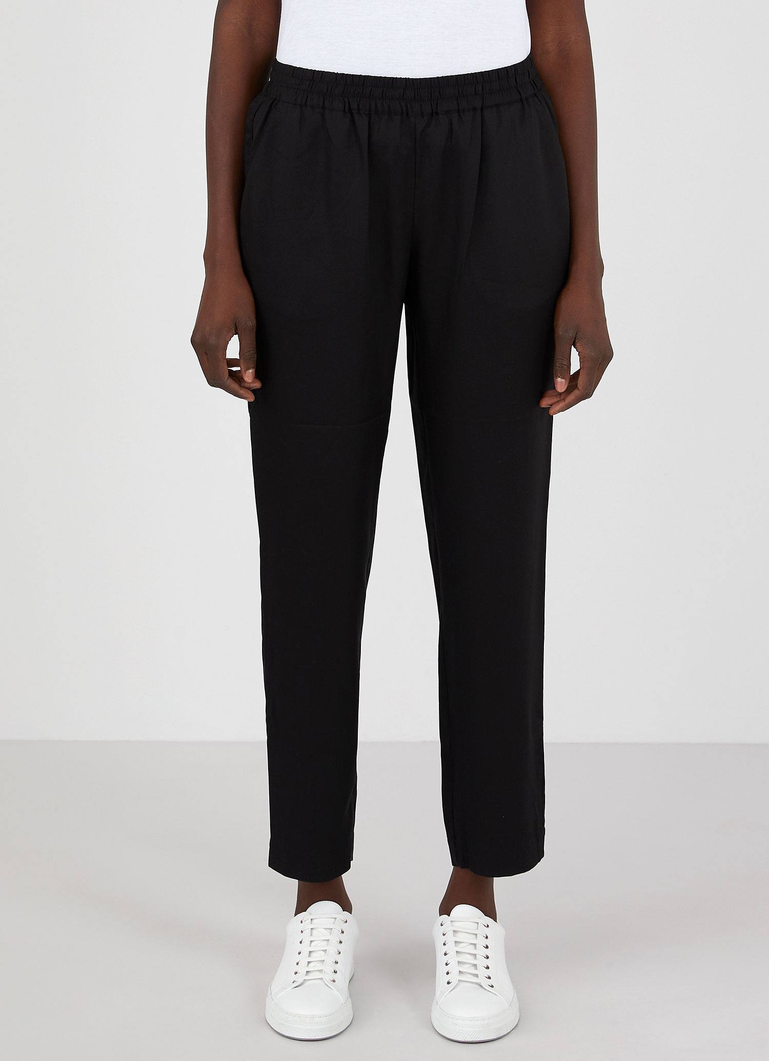 Women's Tencel Trouser in Black