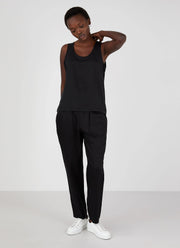 Women's Tencel Trouser in Black