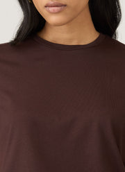Women's Boy Fit T-shirt in Truffle