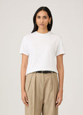 Women's Boy Fit T-shirt in White