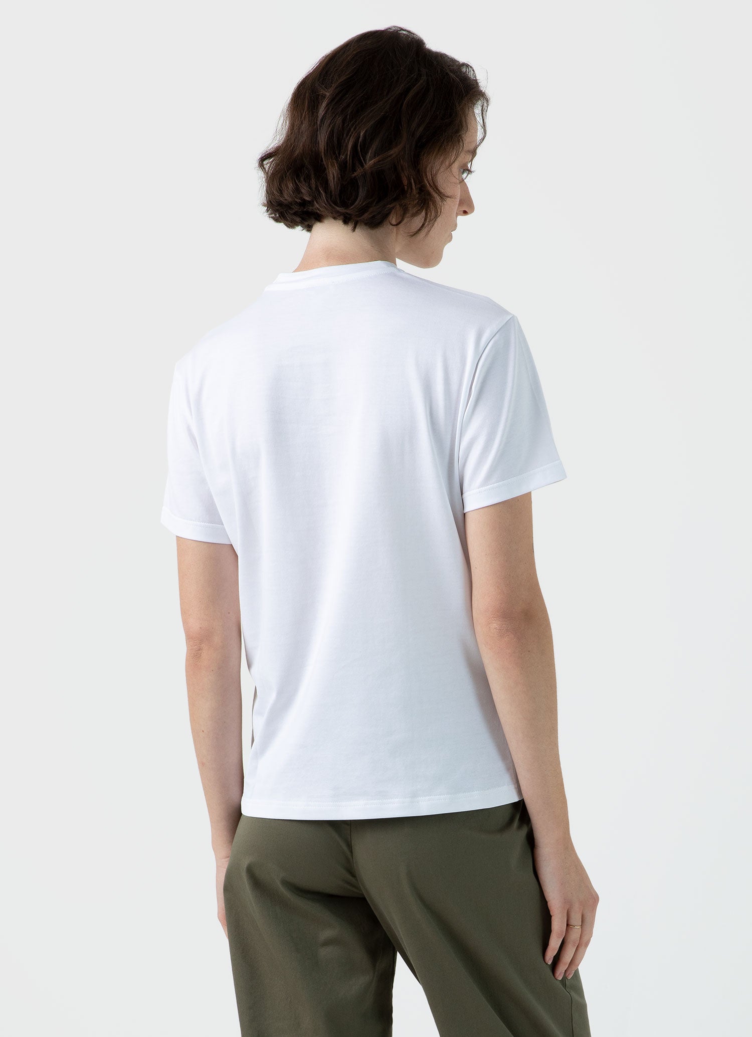 Women's Boy Fit T-shirt in White