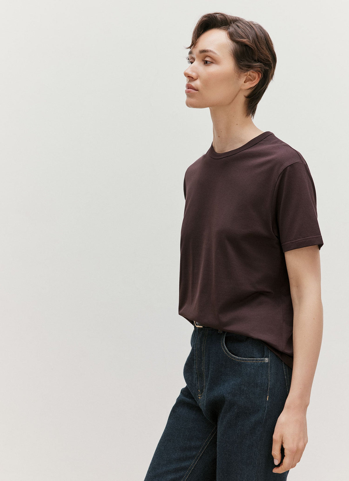 Women's Everyday T-shirt in Truffle