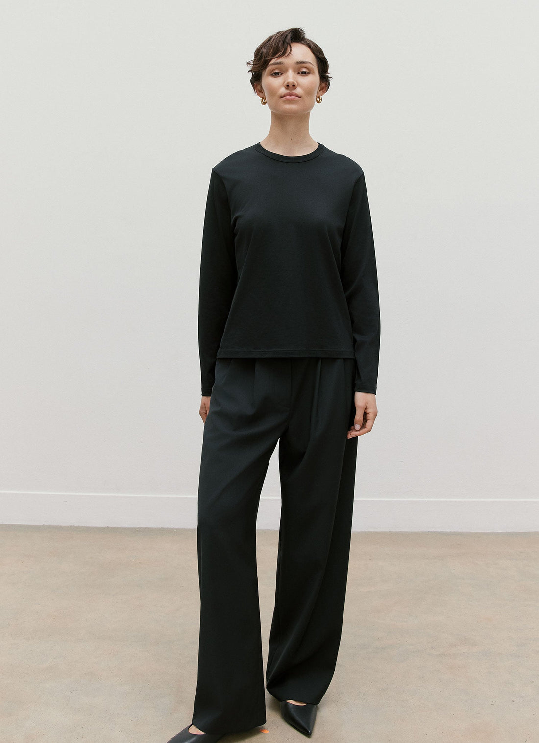 Langarmshirt mit entspannter Passform