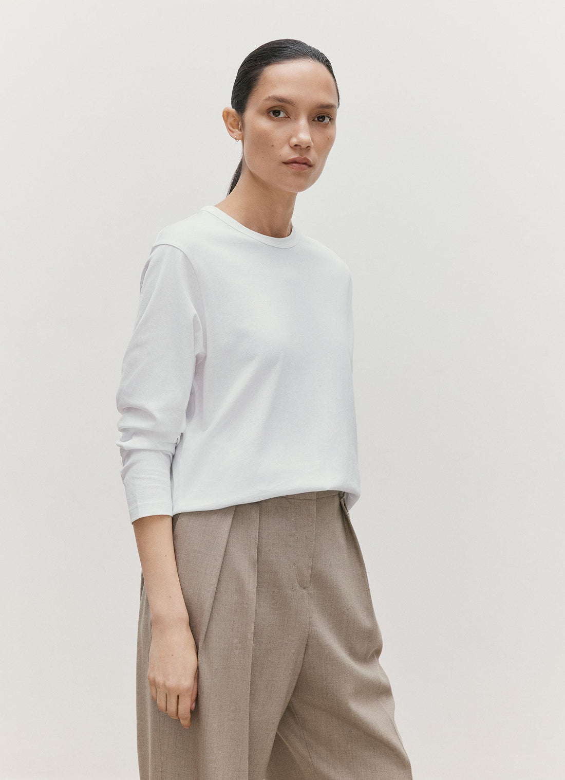 Langarmshirt mit entspannter Passform