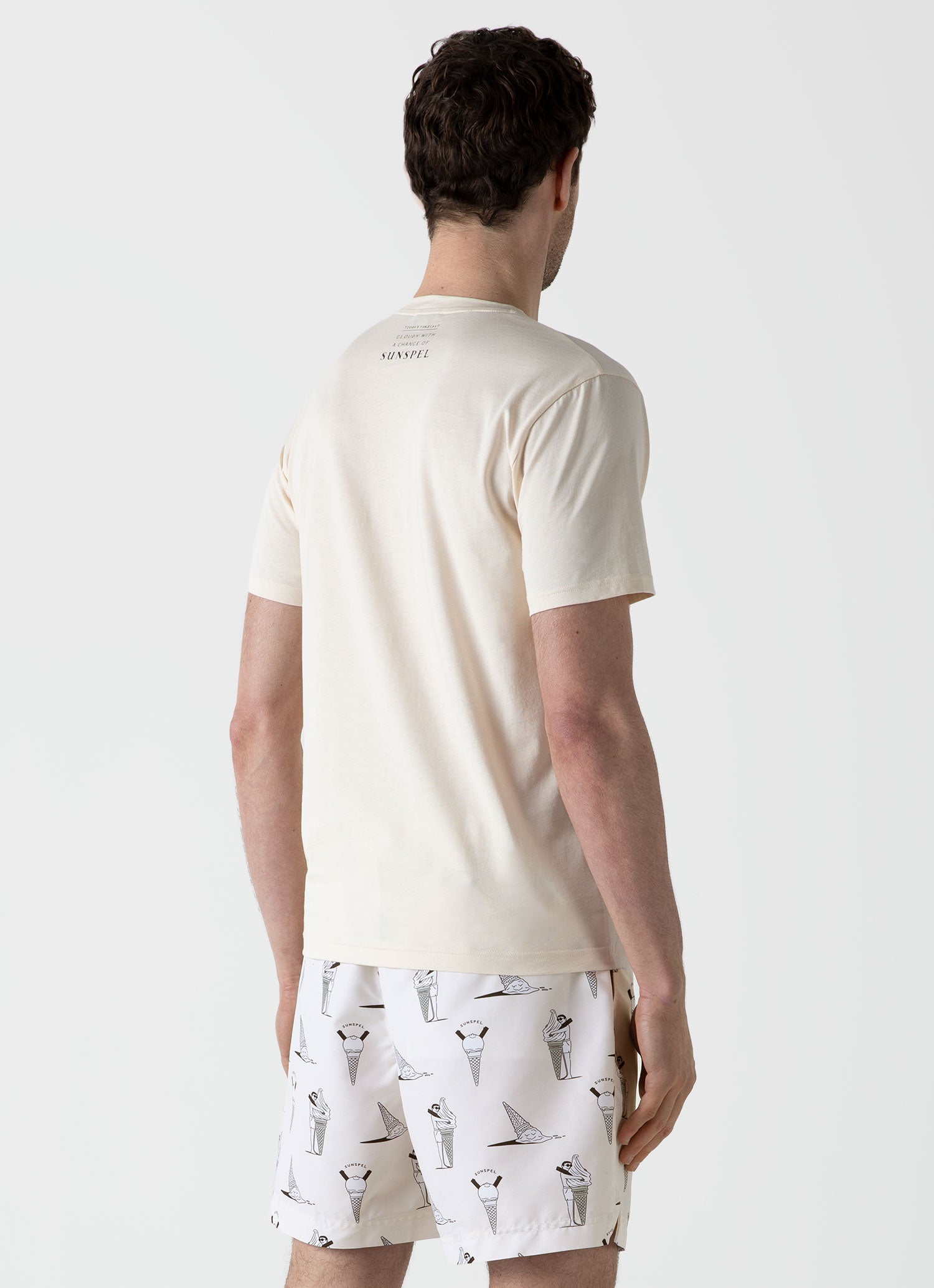 Men's Matt Blease Print T-shirt in Undyed