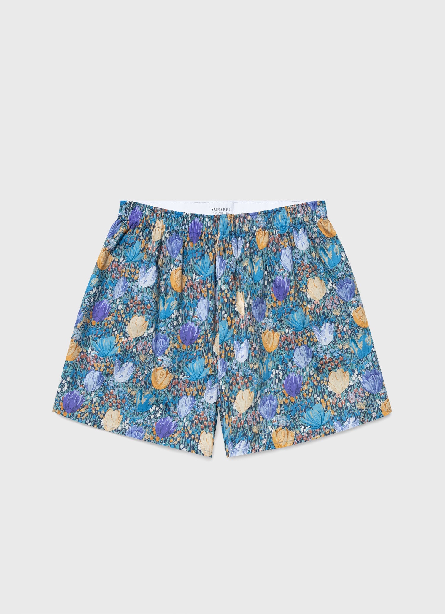 Men's Liberty Print Boxer Shorts in Tulip