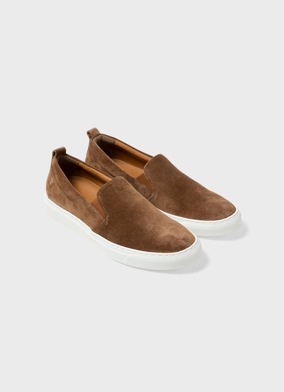 Men's Slip on Sneaker in Dark Stone