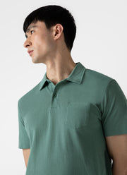 Men's Riviera Polo Shirt in Light Pine