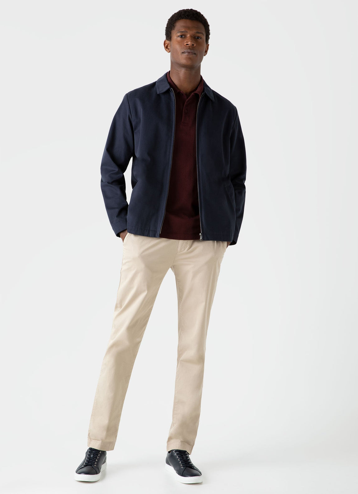 Men's Riviera Polo Shirt in Maroon