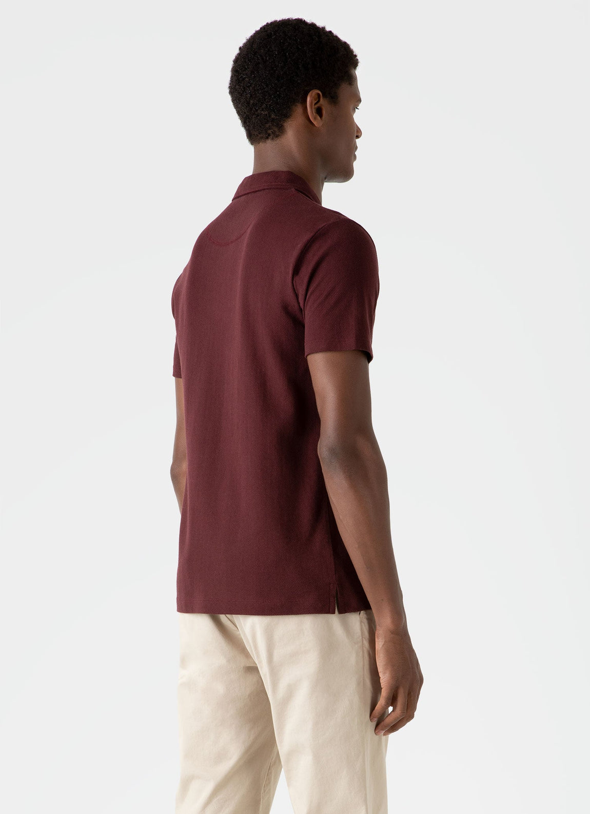 Men's Riviera Polo Shirt in Maroon