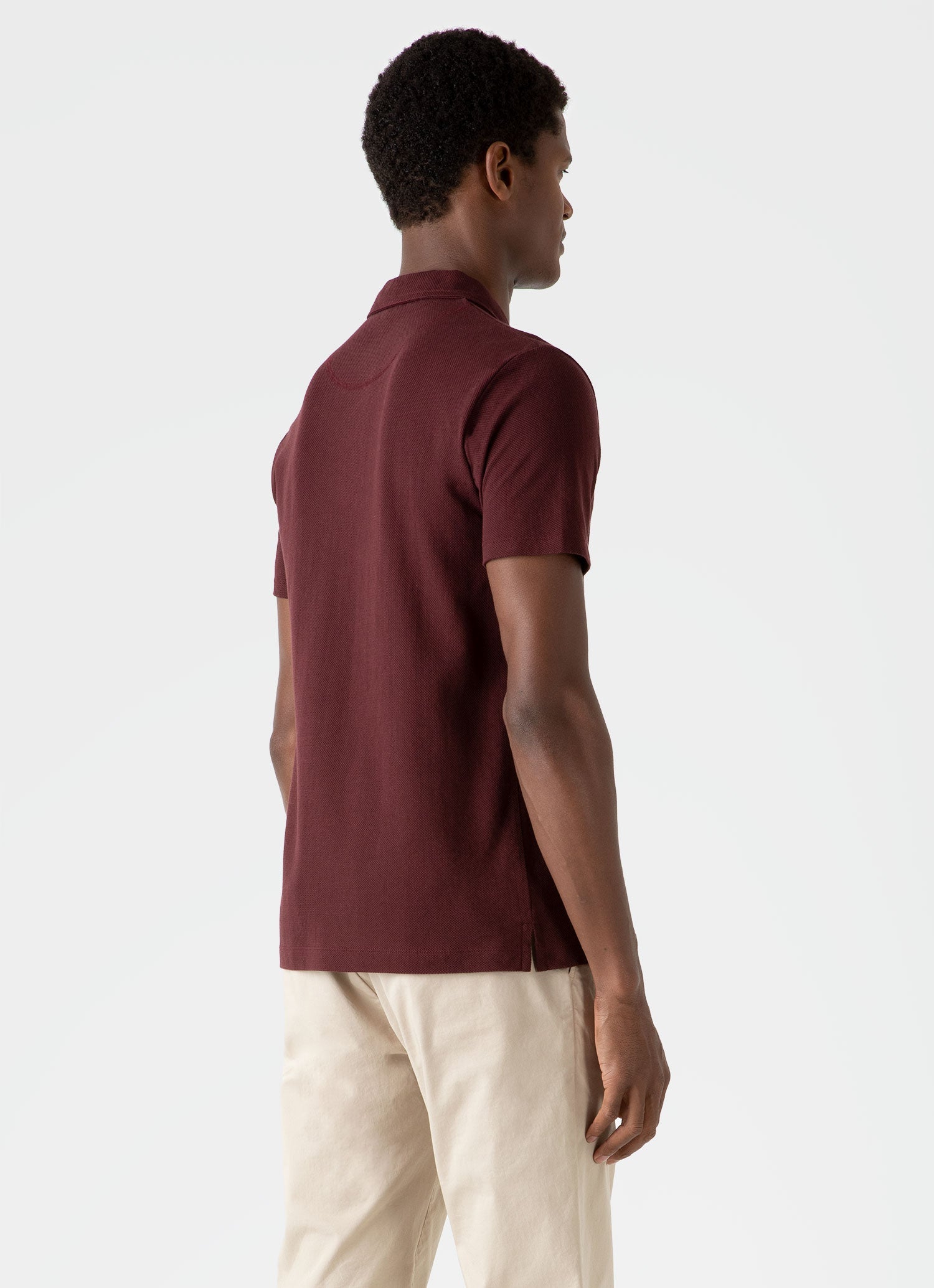 Men's Riviera Polo Shirt in Maroon
