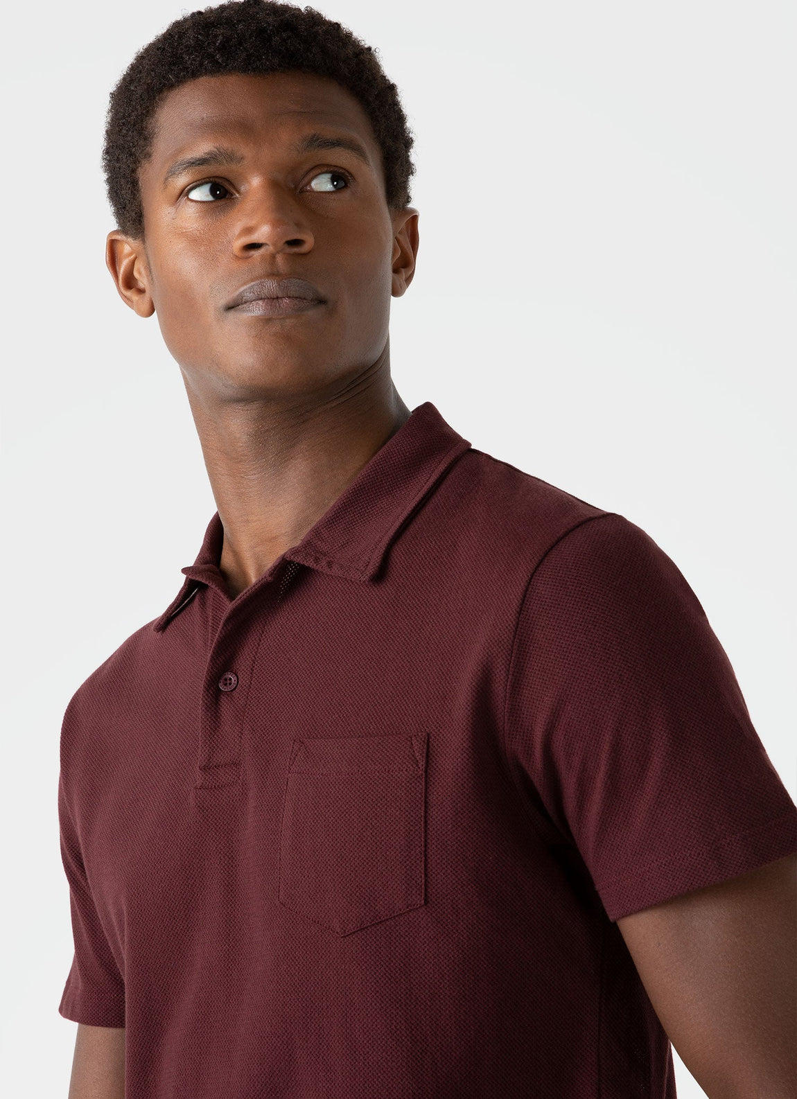 Men's Riviera Polo Shirt in Maroon