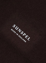Men's Cotton Socks in Coffee