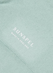 Men's Cotton Socks in Blue Sage