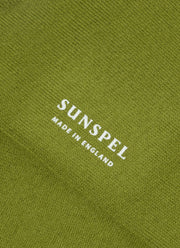 Men's Cotton Socks in Country Green
