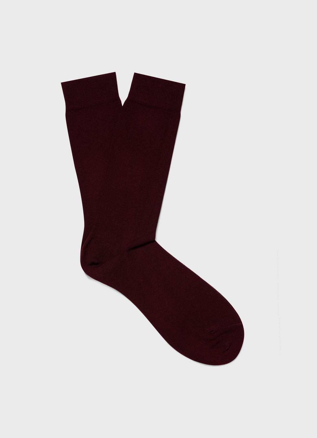 Men's Cotton Socks in Maroon