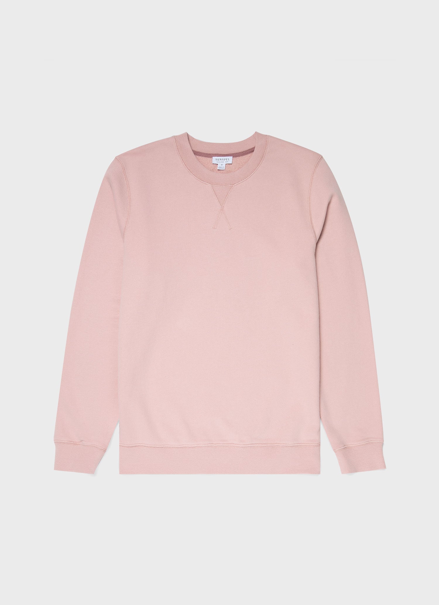 Men's Loopback Sweatshirt in Shell Pink