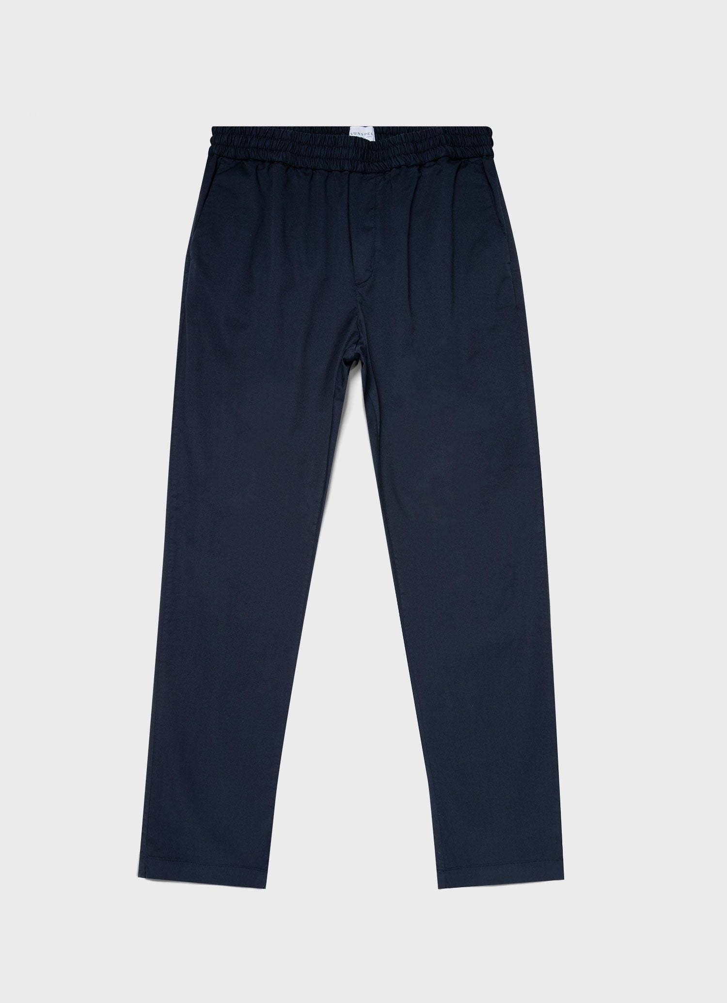 Men's Twill Drawstring Trouser in Navy