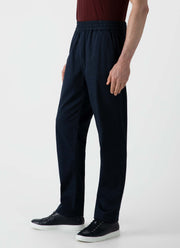 Men's Twill Drawstring Trouser in Navy