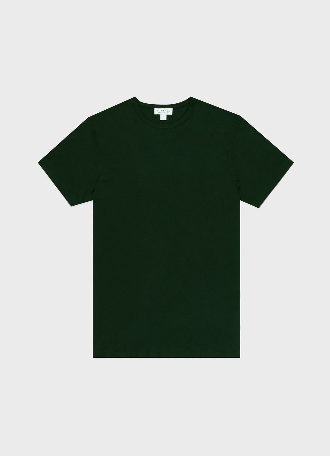 Men's Sea Island Cotton T-shirt in Seaweed